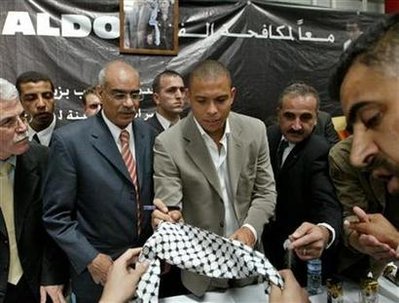 Ronaldo Palestine on 50am   Mike Harris Of Sf Voice For Israel Managed To Get Himself