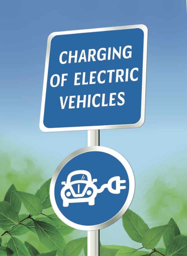 Electric Vehicle Charging Graphic from Ministry of Energy EV car policy