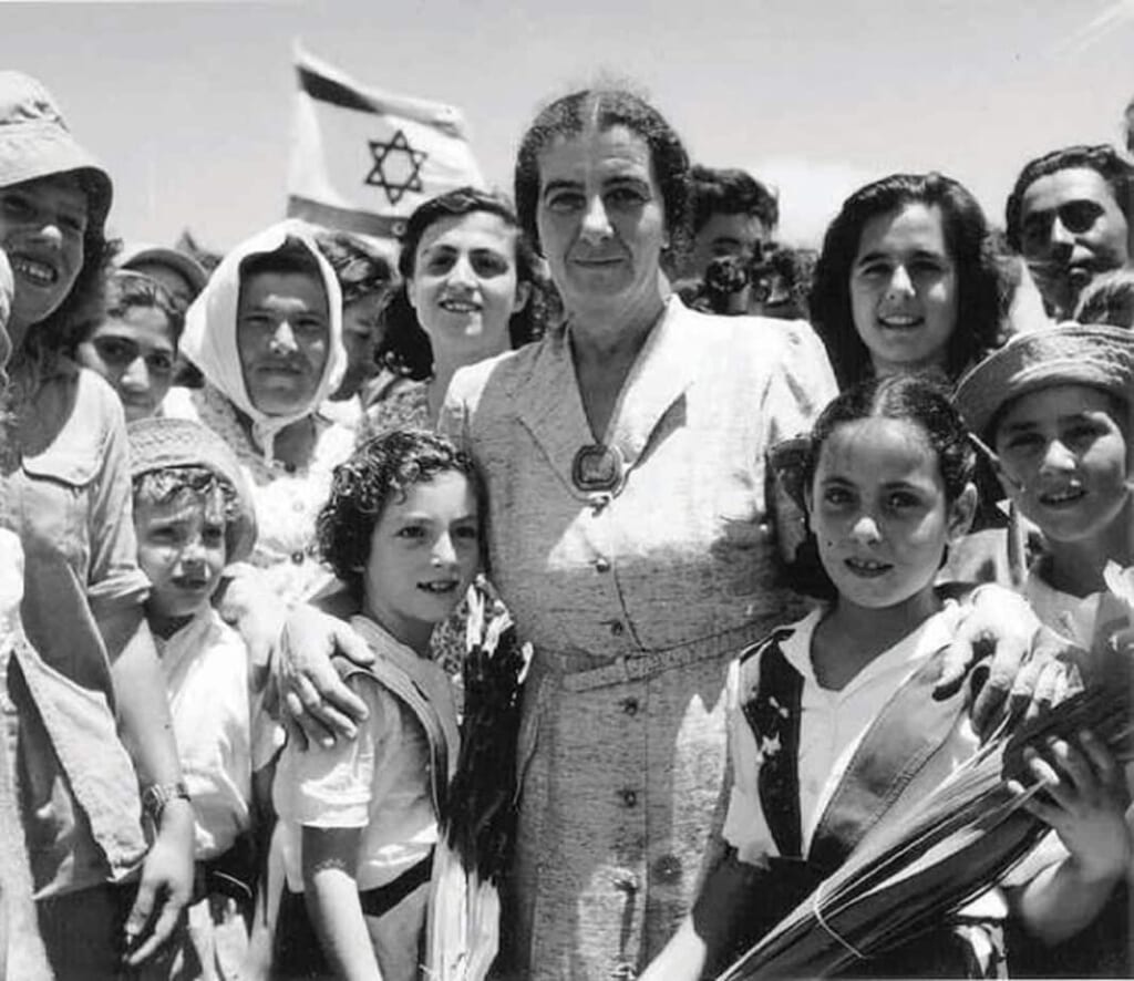 Remembering Golda Meir Israellycool   Golda Meir 1024x886 